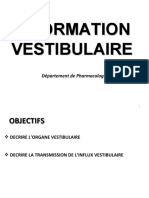 5 Information vestibulaire