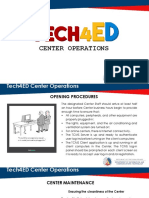 Tech4ED Center Operations Guide