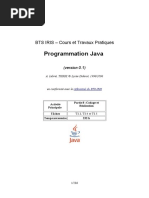 Exercice JAVA