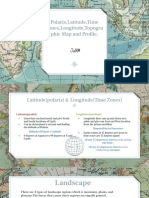 Polarislatitudetime Zoneslongitudetopographic Map and Profilejia Ma