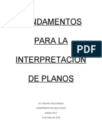 Eric Ibaca. Tarea Semana 4 - Interpretacion de Planos