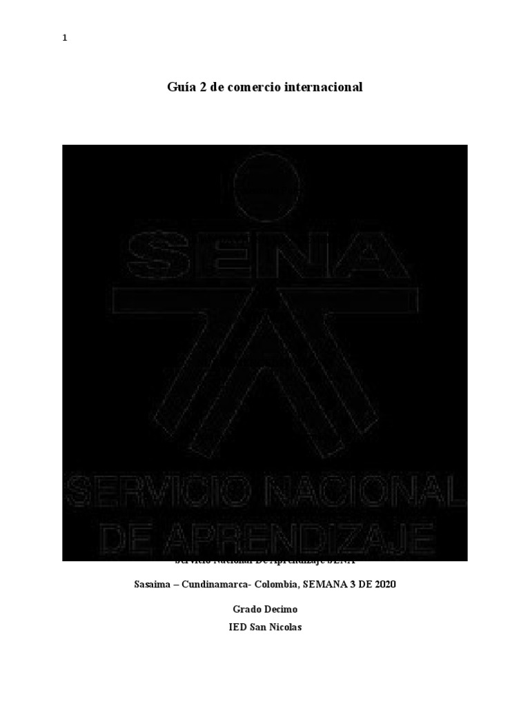 Actividad Semana 2 | PDF | El comercio internacional | Carta de crédito