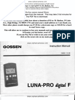 Gossen Luna-Pro-Digital F
