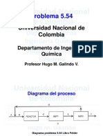 Problema - 5.54 - Gases Ideales - Balance Con Reacción Química - Version Comentada