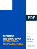 Modulo Instructivo