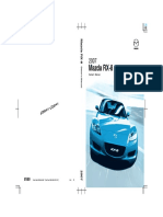 Mazda Rx8 Owners Manual 2007