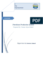 Petroleum Production System: Supervisor