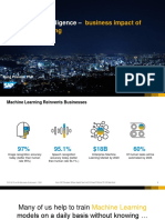 Becoming Intelligence Business Impact With Machine Learning PDF