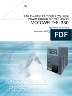 Motoweld RL: Digital Inverter Controlled Welding Power Source For MOTOMAN