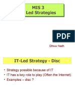 MIS 3-4 IT Led Strategies