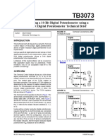Implementing A 10-Bit Digital Potentiometer Using A Quad 8-Bit Digital Potentiometer Technical Brief