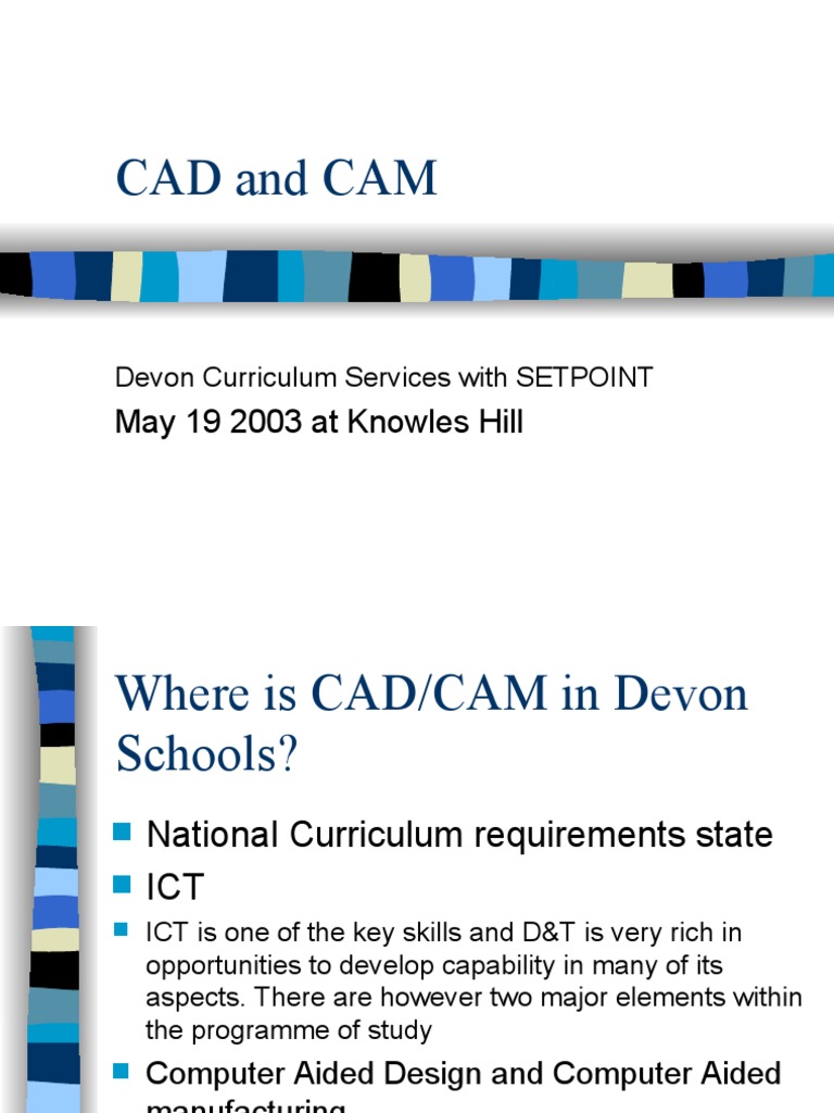 Cad and Cam: May 19 2003 at Knowles Hill | PDF | Computer Aided Design ...