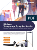Hikvision Temperature Screening Solution Brochure