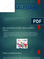 Educacion y Etica