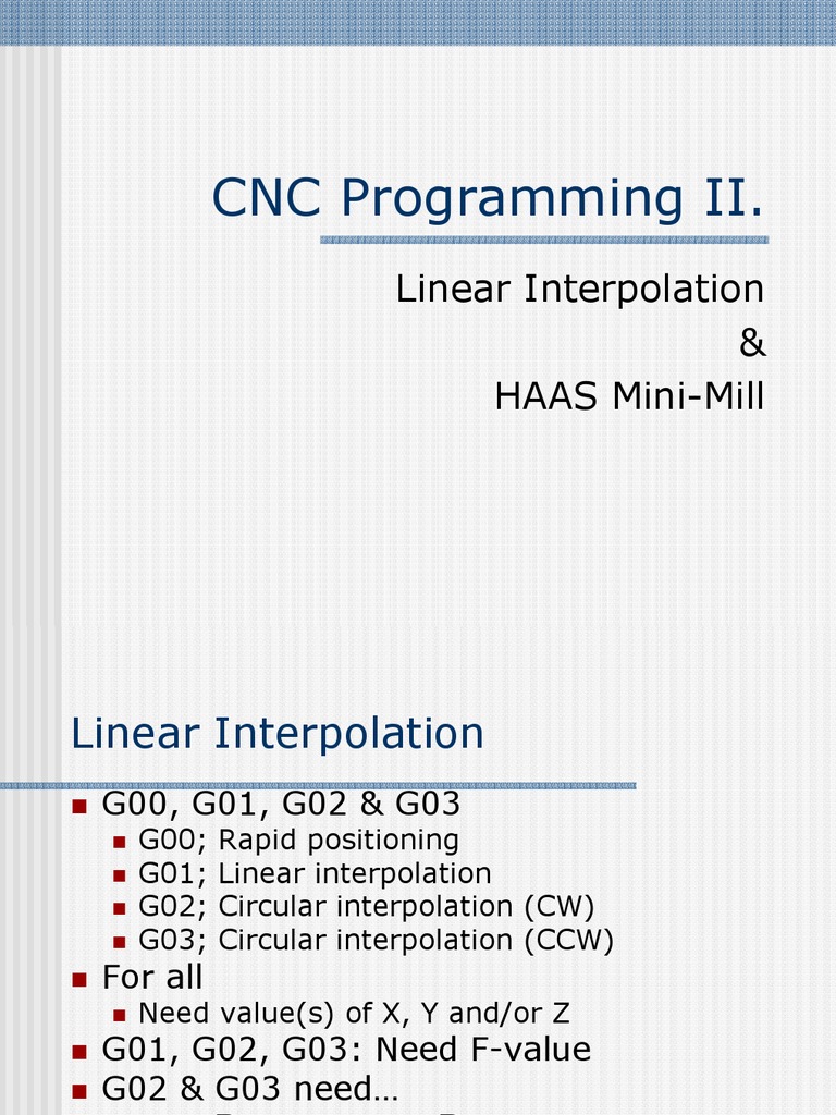 CNC Programming: G & M Codes Guide | PDF