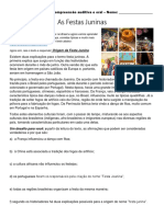 Português - Festas Juninas PDF