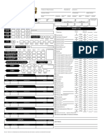 Pathfinder Ficha de Personagem Automatica