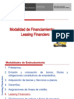 Arrendamiento Financiero