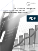 Indicadores de Eficiencia Energética