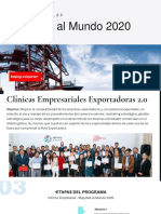 Clinicas Exportadoras 2020