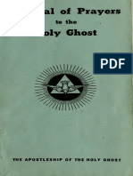 MANUAL OF PRAYERS to the HOLY GHOST