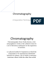 Chromatography: A Separation Technique