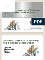 Week 8 Individual Response to Trainin_Age and Gender Cosideration ME192 Gambang_Norhazira2