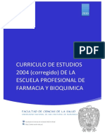 Curso de Farmacia y Bioquímica UNSCH 2004