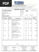 Proforma Invoice: 15-Apr-2019 Dt. Our Ref - No
