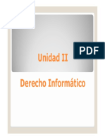 Unidad II y III - Derecho Informático e Informática Jurídica [Modo de compatibilidad]