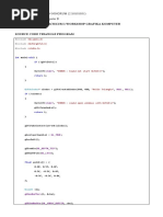 Praktikum OpenGL Primitive Drawing