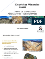 Alteración hidrotermal: Diagramas de estabilidad mineral