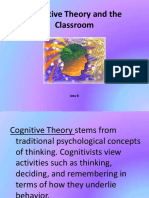 Cognitive Theory and The Classroom: Jess B