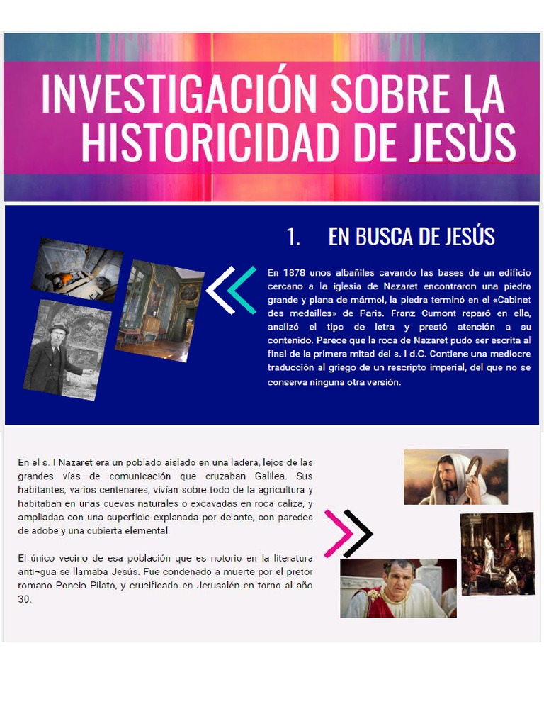 LA HISTORICIDAD DE JESÙS PDF