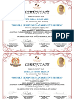 Moodle certificate workshop