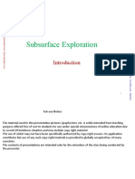 3-Subsurface Exploration (Part-1)