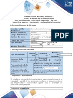 Guía de Actividades y Rúbrica de Evaluación - Tarea 1 - Identificar Aspectos Relacionados Con La Calidad e Inocuidad