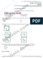 Grade 4 (Primary 4) Sasmo: Choose Correct Answer(s) From The Given Choices