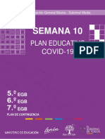 Plan educativo COVID-19: Aprendamos juntos en casa