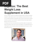 Leptitox: The Best Weight Loss Supplement in USA