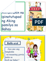 #19 AP Alituntunin Sa Bahay