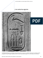 La Escritura Jeroglífica y Los Cartuchos Egipcios _ Política y Otras Cosas