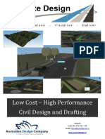 Civil Site Design Technical Brochure AutoCAD PDF