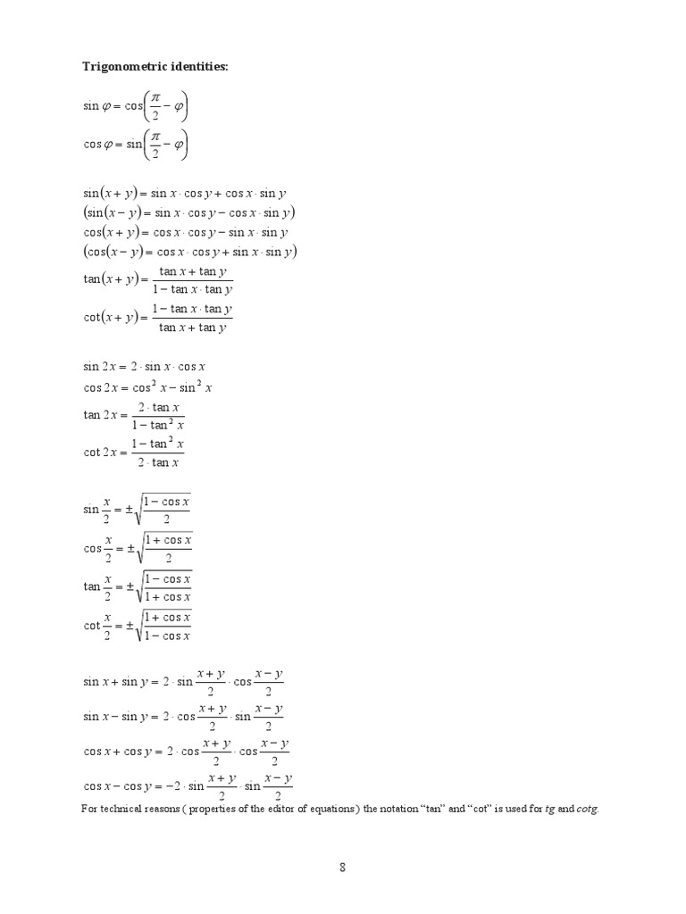 Trigonometry | PDF