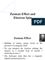 Lecture 38 - Zeeman Effect and Electron Spin