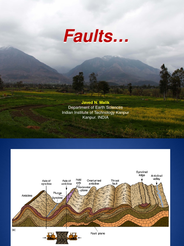 Lec 20 Geological Structures Part 4 Pdf Fault Geology