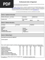 Prof Letter of Appraisal 2012 PDF