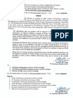 Order - Modification of Order Issued On 19-6-2020 Regarding Home Isolation Dt.20!6!2020