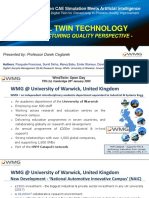 Digital Twin Technology: - A Manufacturing Quality Perspective