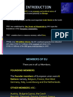 European Union (EU) Europe.: Economic and Political Union